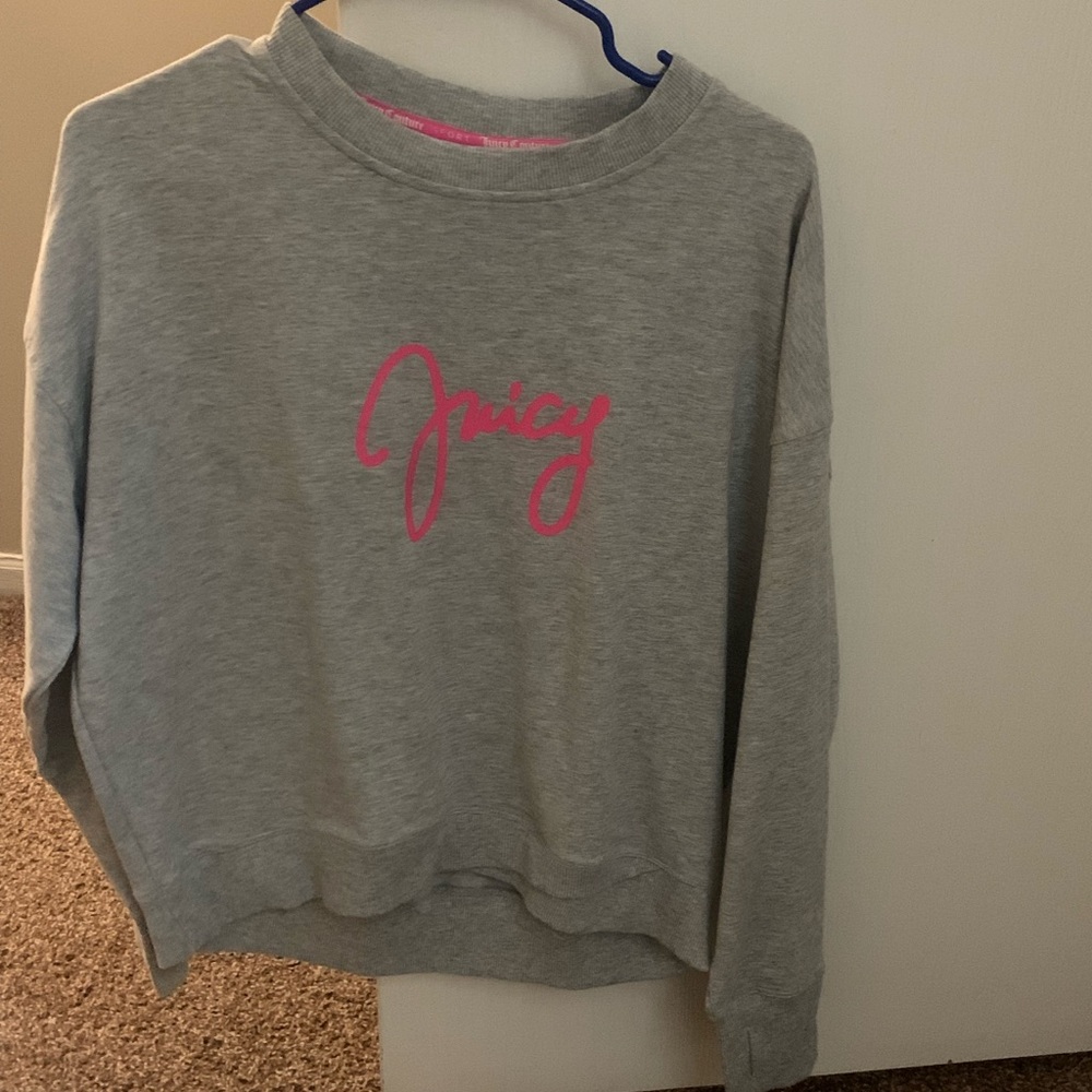 Juicy couture sweatshirt.
